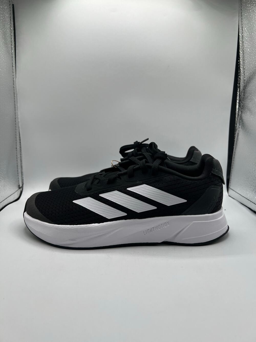Adidas Duramo SL K “Black White Carbon” size 4.5 Y